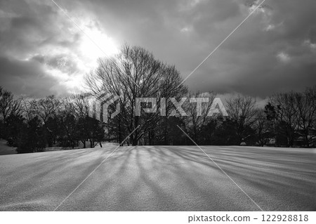 白雪皚皚的市立博物館 122928818