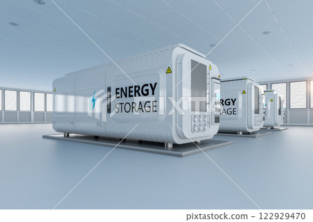 Amount of energy storage systems or battery container units in factory Amount of energy storage systems or battery container units in factory 122929470