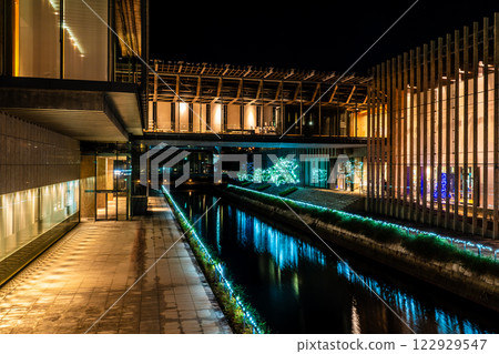 Nagasaki Prefectural Art Museum Light-up Illumination [Nagasaki City] 122929547