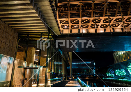 Nagasaki Prefectural Art Museum Light-up Illumination [Nagasaki City] 122929564