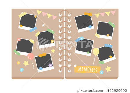 彩色相簿插圖集 122929690