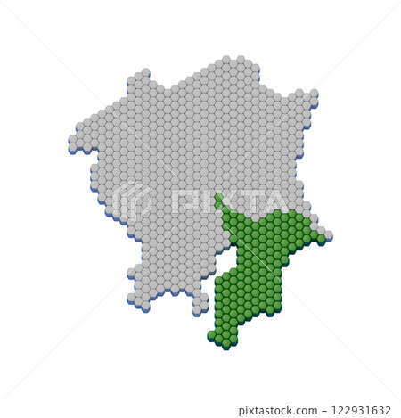 千葉縣的蜂巢結構地圖 122931632