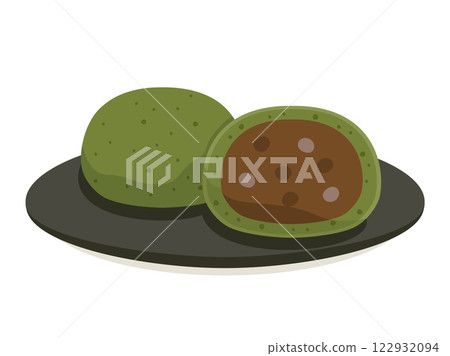 基於草餅和Yomogimochi的插圖 基於草餅和Yomogimochi的插圖 122932094