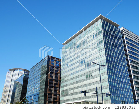 Office buildings seen from Toyosu 122933055