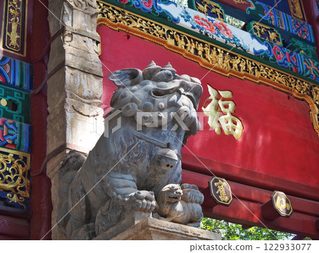 古韻石獅守護福運 古韻石獅守護福運 122933077