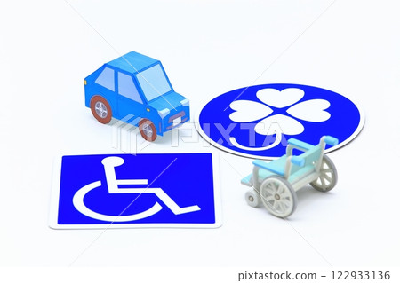 Image of the disability mark Image of the disability mark 122933136