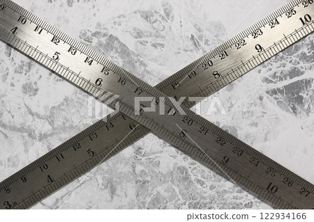 Stainless steel ruler Stainless steel ruler 122934166