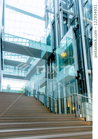 City office stairs 122934931