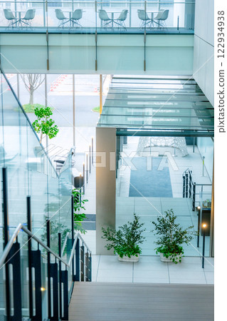 City office stairs 122934938