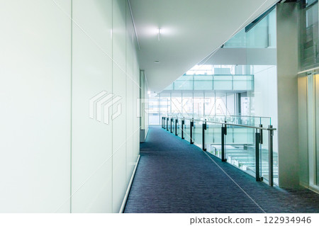 Urban office corridor Urban office corridor 122934946