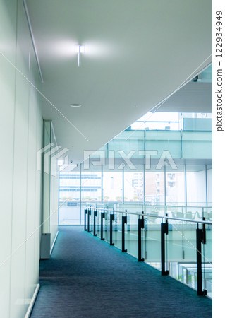 Urban office corridor Urban office corridor 122934949