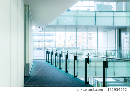 Urban office corridor Urban office corridor 122934952