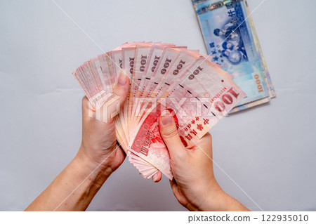 Owns new coins, Taiwanese coins, wealth and wealth success engravings. 122935010