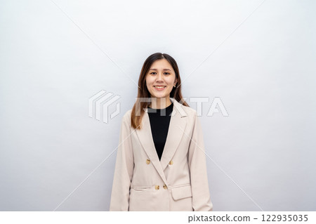 A joyful and exciting woman's expression of surprise and passion. Extremely compatible passionate and frontal emotions. Applicable public notice, company media or practice materials. A joyful and exciting woman's expression of surprise and passion. Extremely compatible passionate and frontal emotions. Applicable public notice, company media or practice materials. 122935035