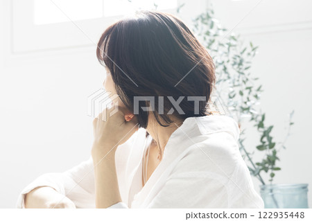美麗的中年婦女 122935448