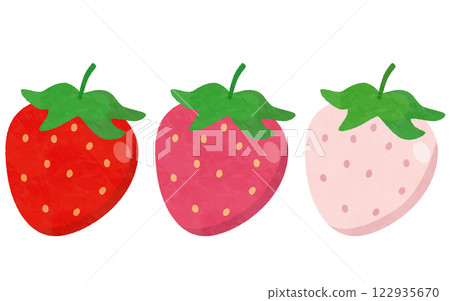 Strawberry set 122935670