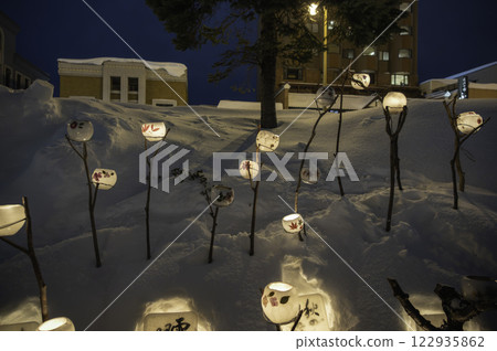 小鎮 雪燈路 122935862