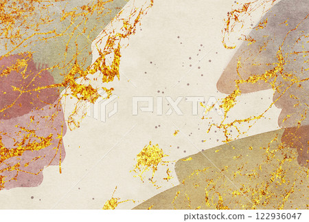 背景材料_水彩紋理_棕色 背景材料_水彩紋理_棕色 122936047