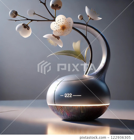未來派花瓶 122936305