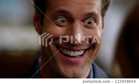 Businessman making funny faces montage Businessman making funny faces montage 122938654