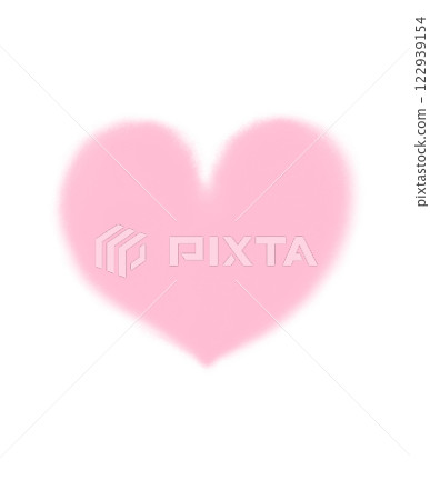 Fluffy heart 122939154