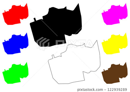 Juazeiro do Norte city (Federative Republic of Brazil, Ceara state) map vector illustration, scribble sketch Juazeiro do Norte map Juazeiro do Norte city (Federative Republic of Brazil, Ceara state) map vector illustration, scribble sketch Juazeiro do Norte map 122939289