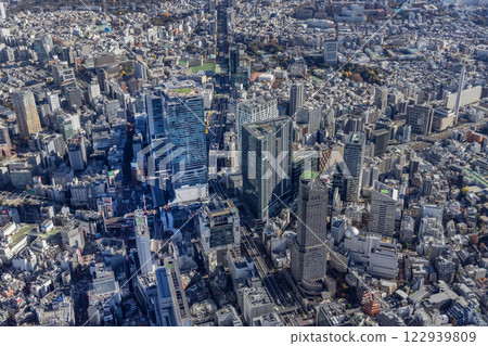 東京航拍無人機攝影澀谷站 122939809