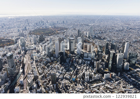 東京航拍無人機攝影新宿東京都政府大樓 122939821