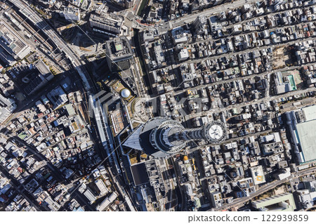 東京航拍無人機攝影俯視圖 東京航拍無人機攝影俯視圖 122939859