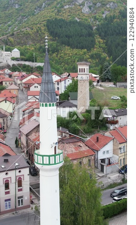 Alaca Mosque Minaret 122940884