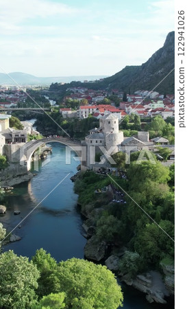 Aerial Stari Most 122941026