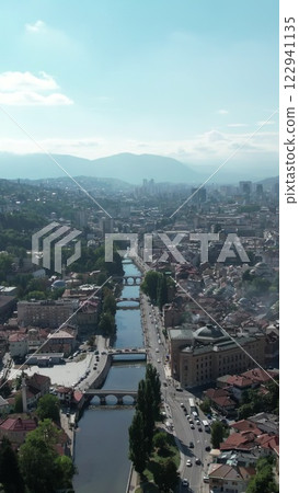 Miljacka River On Sarajevo Miljacka River On Sarajevo 122941135