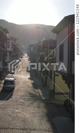 Aerial drone view architecture building Aerial drone view architecture building 122941148