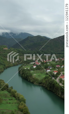 Neretva River Near City Neretva River Near City 122941179