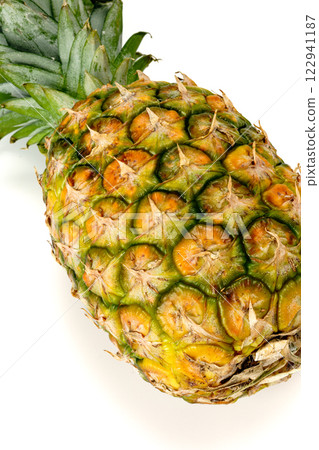 Pineapple on a white background Pineapple on a white background 122941187