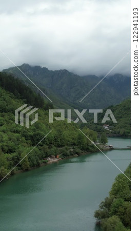 Neretva Valley in River 122941193