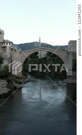 Aerial Stari Most 122941203