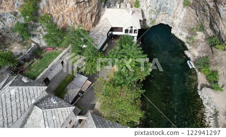 Aerial Blagaj Lodge 122941297