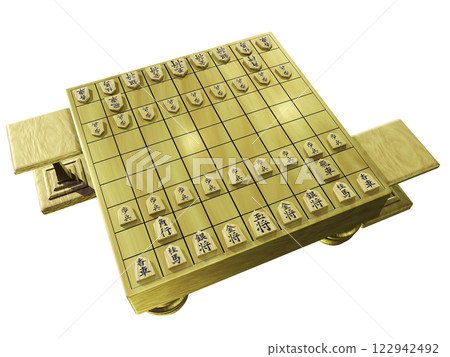 Shogi (3DCG) transparent material 122942492