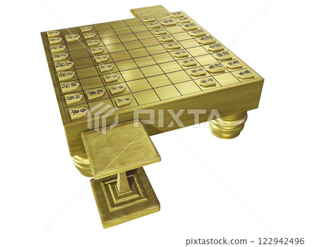 Shogi (3DCG) transparent material 122942496