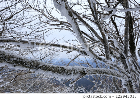 高見山的美麗霜凍 122943015