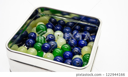 Small treasure chest (green onyx, prehnite, lapis lazuli) Small treasure chest (green onyx, prehnite, lapis lazuli) 122944166