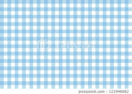 Simple background material: gingham check pattern 122946062