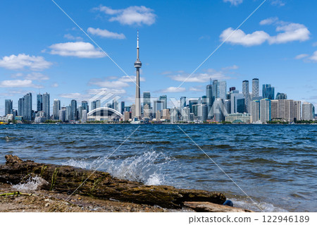 Toronto City downtown skyline panorama. Ontario, Canada. 122946189