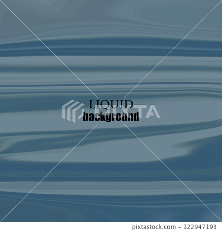Blue tones background of acrylic liquid flow, design element 122947193
