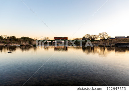 Hatakama, Kakegawa City, Shizuoka Prefecture Tenryu Hamanako Railway and scenery along the line 122947853