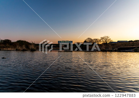 Hatakama, Kakegawa City, Shizuoka Prefecture Tenryu Hamanako Railway and scenery along the line 122947883