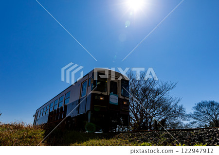 Hatakama, Kakegawa City, Shizuoka Prefecture Tenryu Hamanako Railway and scenery along the line 122947912