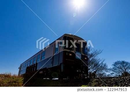 Hatakama, Kakegawa City, Shizuoka Prefecture Tenryu Hamanako Railway and scenery along the line 122947913