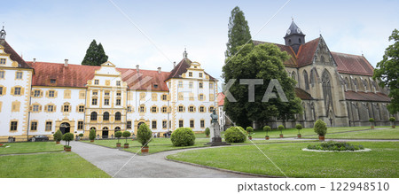 exteriors of Salem abbey, bavaria, germany exteriors of Salem abbey, bavaria, germany 122948510